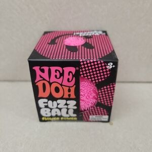 Nee Doh Fuzz Ball - Vibrant Pink